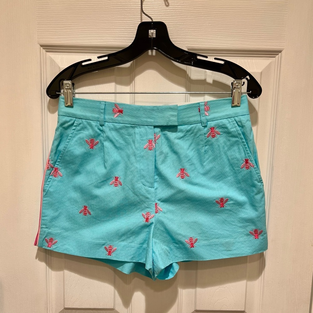 Lilly Pulitzer BumbleBee Turquoise Shorts